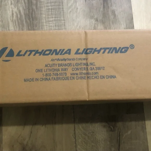 Lithonia Lighting 4 ft vanity LED cylinder light chrome  display picture 1